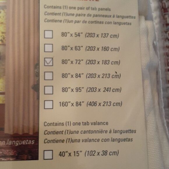 New Thermalogic Natural Color Panel Pair 80 × 72 New In Package - Picture 3 of 4